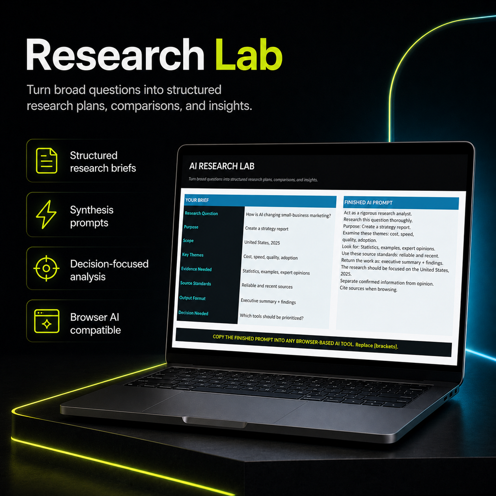 Premium AI Productivity Hub