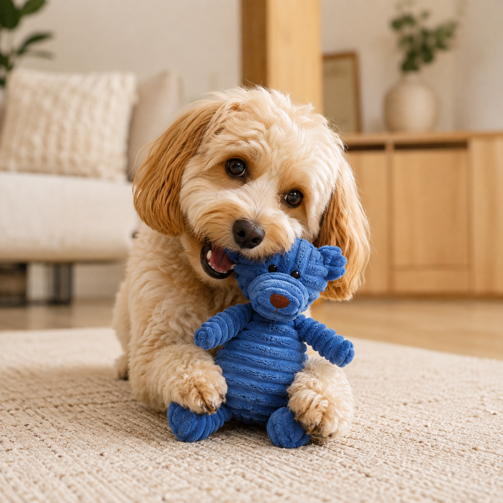 Vocal Animal Plush for Pet Dog Molar Teeth Cleaning Training