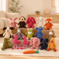 Vocal Animal Plush for Pet Dog Molar Teeth Cleaning Training