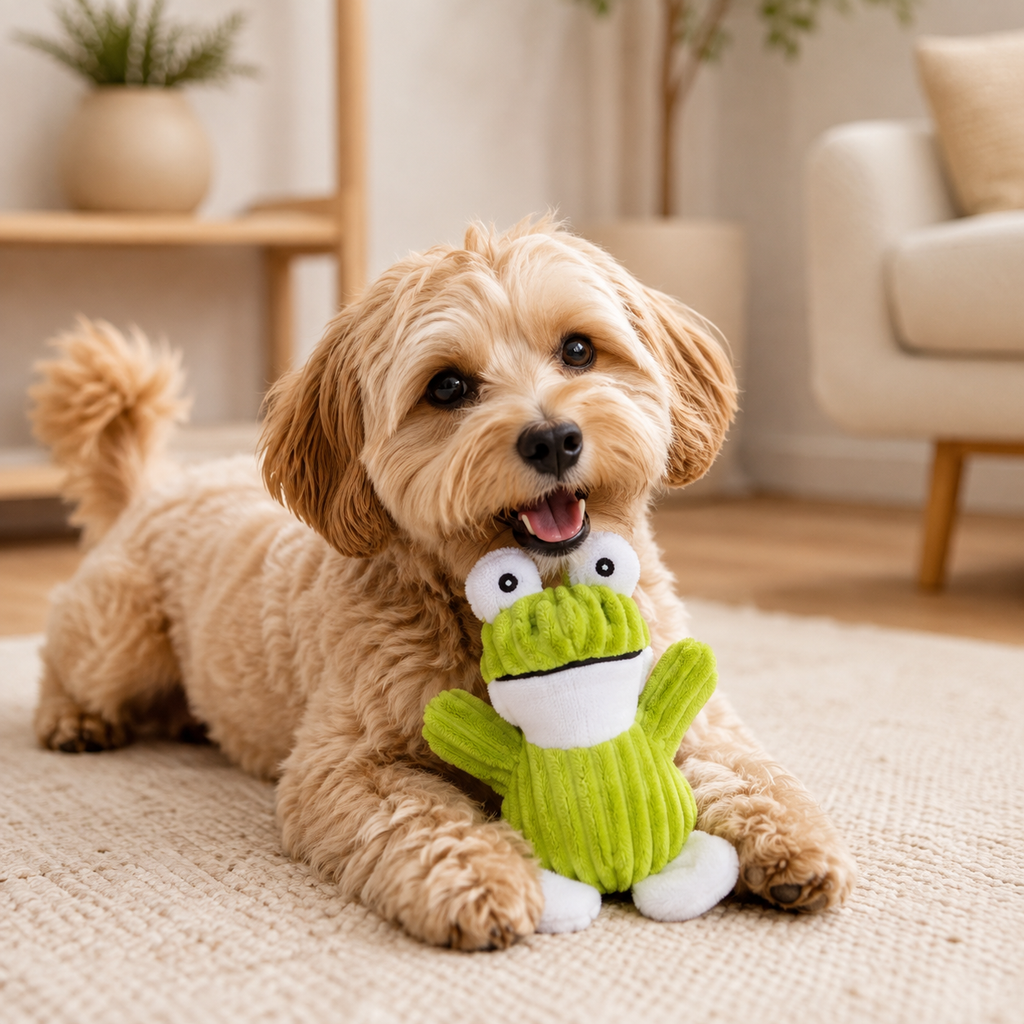 Vocal Animal Plush for Pet Dog Molar Teeth Cleaning Training